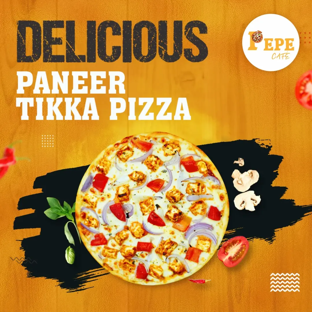 Paneer Tikka Pizza